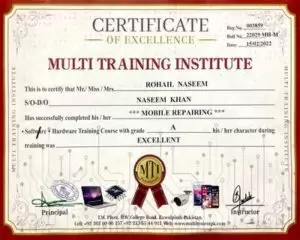 The Best Mobile Repairing Training Course Institute, MTI Certificate, Diploma, mobile repair course, iPhone repair software course, diploma social media courses. Rawalpindi